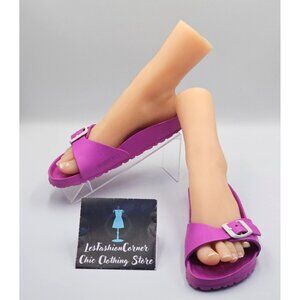 Birkenstock Women's Magenta Eva Madrid Essential Sandals Slippers Size 8 2634